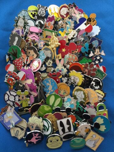 Disney Assorted Pin Trading Lot ~ Pick Size From 5-300 ~ Brand New ~ No Doubles - Afbeelding 1 van 2