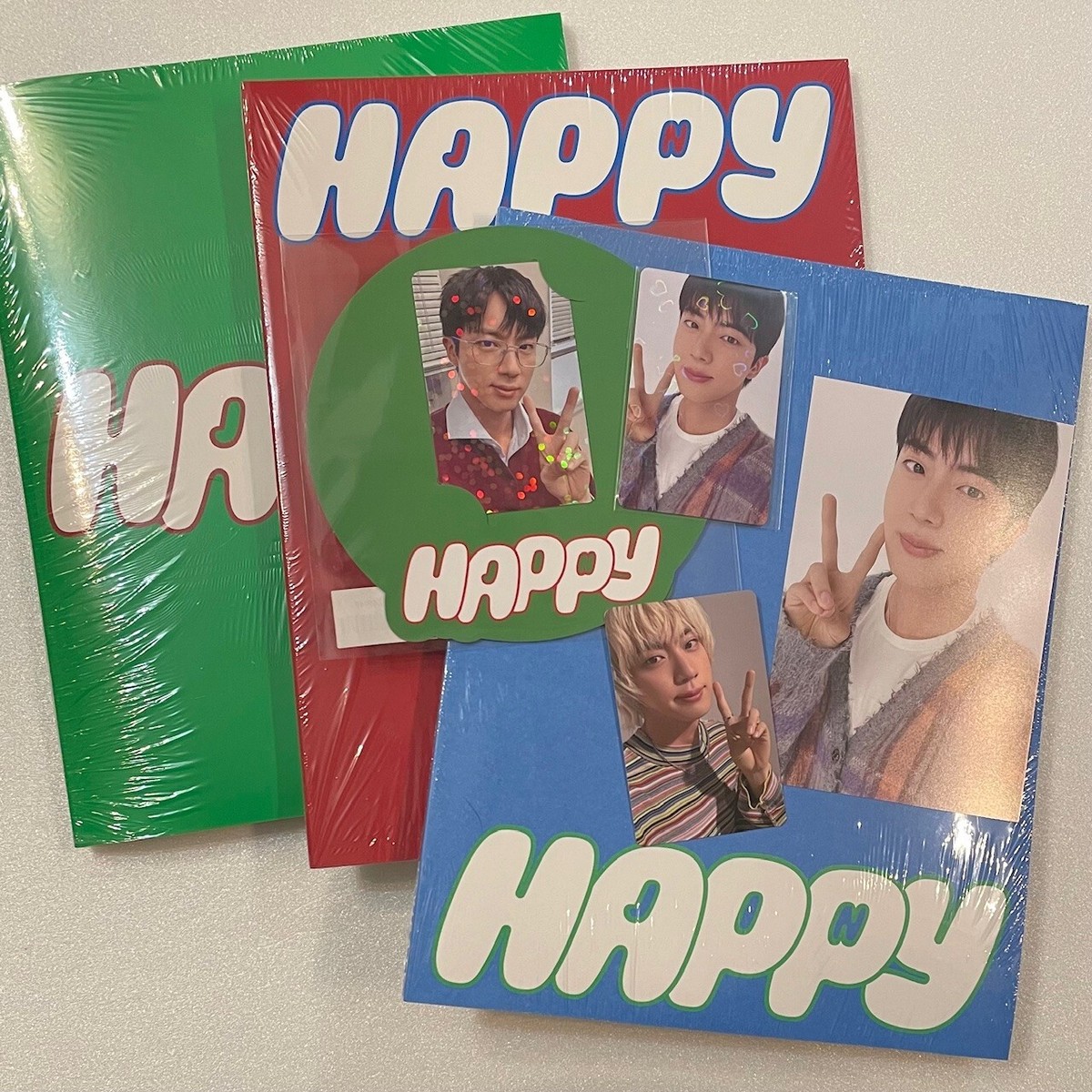 BTS JIN HAPPY JPFC UMS Limited Photocard POB Postcard BTS JIN HAPPY JPFC UMS Limited Photocard POB Postcard