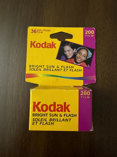 Kodak Gold Bright Sun & Flash 200 35mm 36 Exposures EXPIRED 04/2005