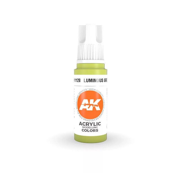 AK Interactive AK11128 - Luminous Green 17Ml - New