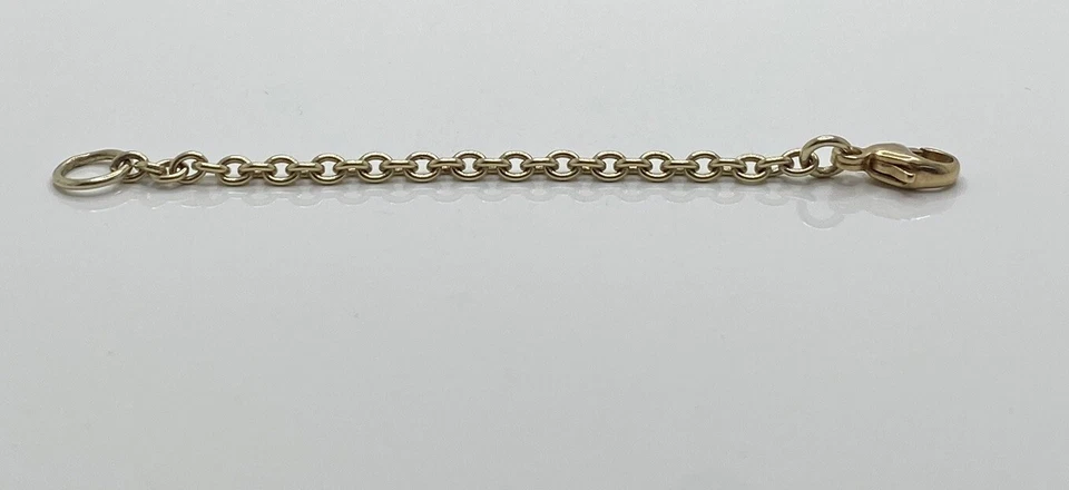 Безопасная цепочка из золота с бусинами-троллями - Изображение 4 из 4