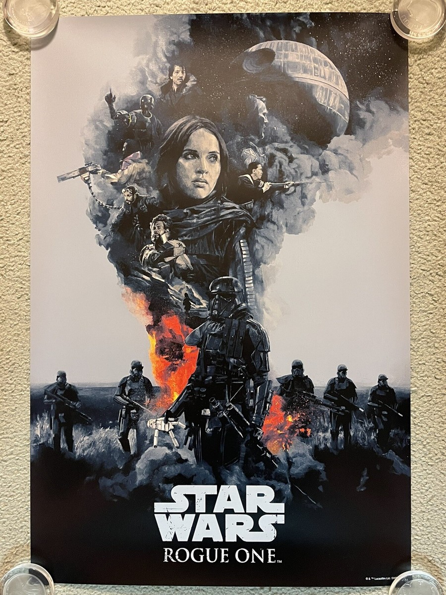Rogue One Star Wars Jyn Darth Vader Movie Print Poster Mondo