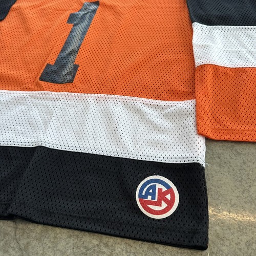 Columbus Cottonmouths Hockey Jersey Adult Small Georgia Snakes Orange Black #1 - Picture 5 of 11