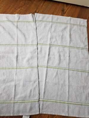 2 Costco HANDTÜCHER Handtuch 100% Baumwolle 42 x 71 cm NEU OHNE ETIKETT 