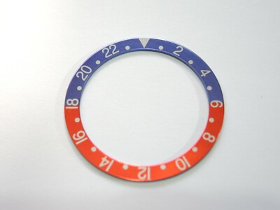 NEW BEZEL INSERT PEPSI GMT VINTAGE FONT