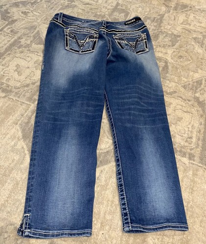 Vigoss Heritage Fit Capri Jeans Medium 