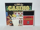 King of Casino (TurboGrafx-16, 1990) Authentic HuCARD & Manual - Cleaned Tested
