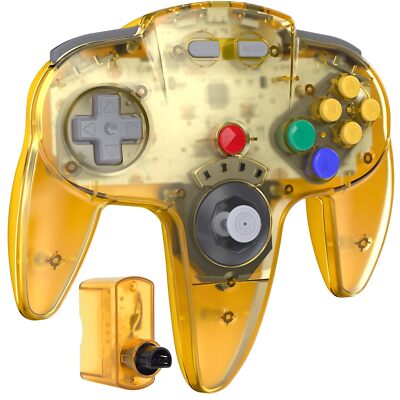 New Wireless N64 Controller Remote Gamepad Joystick for N64 Video Game Console