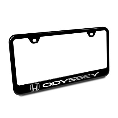 Honda Odyssey Black License Plate Frame