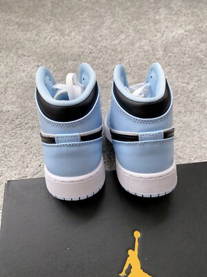 NIKE Air Jordan 1 Mid 'Ice Blue' 555112-401 | eBay