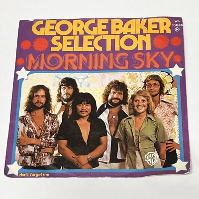 George Baker Selection Morning Sky NM 45 & PS Picture Pic Sleeve 7'' Vinyl