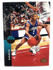 1994-95 Upper Deck Muggsy Bogues 208 Charlotte Hornets Basketball Card