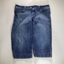Womens Refuge Premium Blue Denim Jean Shorts Size 13 EUC