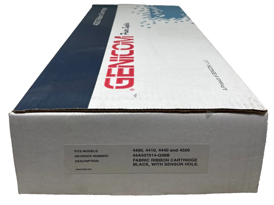 Genicom Tally 44A507014-G08B Original Black Ribbon for 4000/4410/4440/4500 - Image 2 of 2