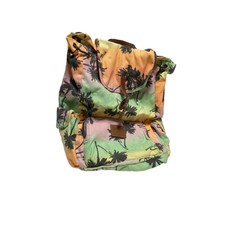 Victoria’s Secret Tropical Palm Trees Backpack Rare Hard To Find