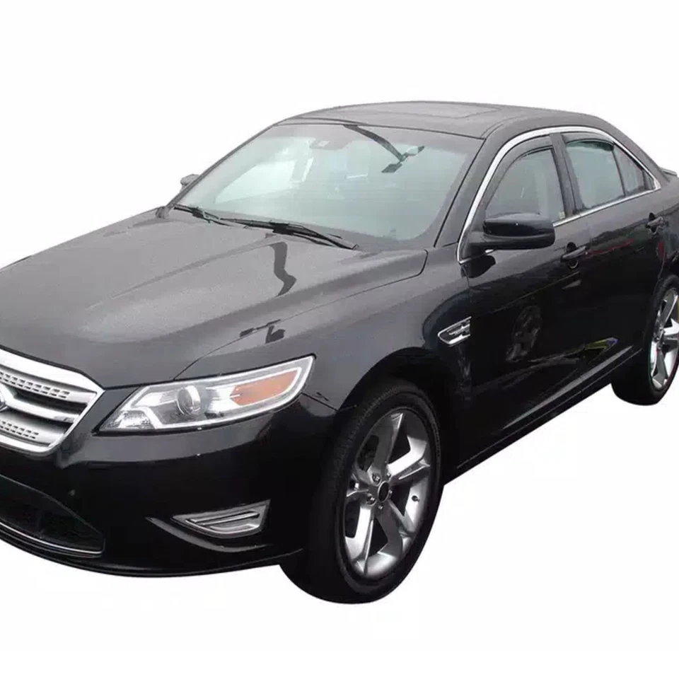 AVS Front & Rear In-Channel Smoke Acrylic Window Ventvisor for 10-18 Ford Taurus - Изображение 2 из 4