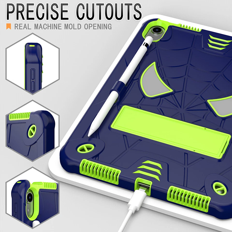 Funda para niños para iPad Pro 11" 1ª 2ª 3ª 4ª generación a prueba de golpes con soporte para niños regalo Foto 3 de 4