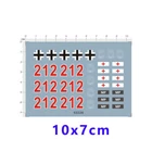 1/35 Iron Red Cross MP German  Tiger Tank Water Slide Decal