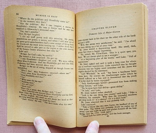 Murder is Easy by Agatha Christie, Paperback, 1963 - Picture 6 of 12