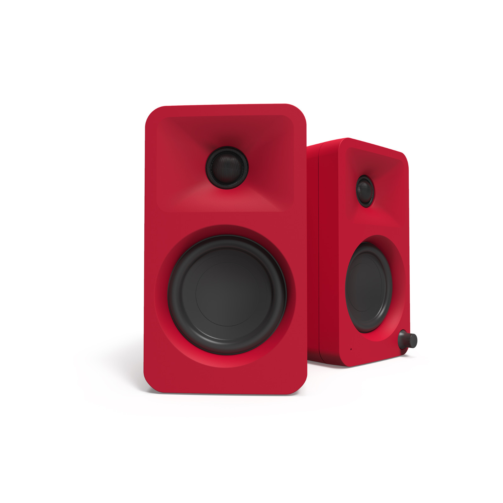 Kanto ORA 100w Powered Reference Desktop Speakers with Bluetooth – Red - NEW!