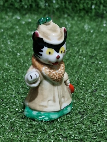 Vintage Wade Whimsies Miss Fluffy Cat Figur Noddy Serie Set um 1958 - Bild 1 von 10