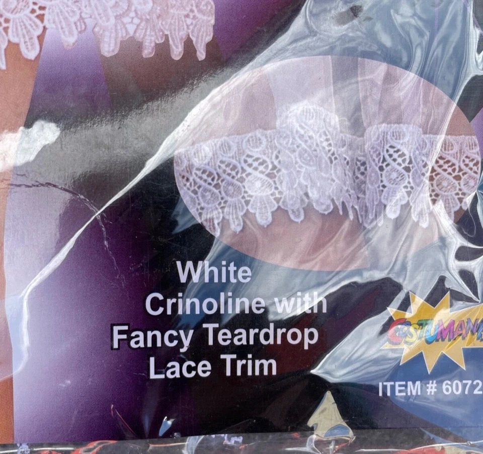 Enagua Blanca Crinolina Slip, Extra Corta, Talla L (14-16), TOTALMENTE NUEVA, Forum Foto 3 de 4