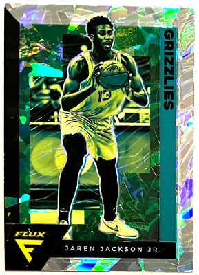2020-21 Panini Flux Basketball Cracked Ice Prizm #87 Jaren Jackson