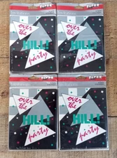 4 Pack - Retro - Over the Hill Party Invitations (32 Total Invites) - 4'' x 5''