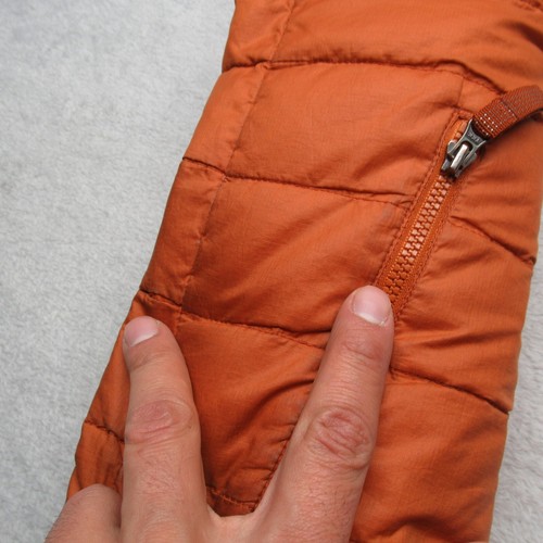 Patagonia Down Sweater Jacket Youth XXL Orange Insulated Full Zip Puffer READ - Picture 15 of 20