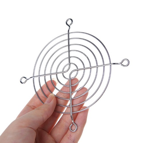 1pc 90mm Fan Grill 90mm Guard Silver with Screws (Silver 90mm) - Afbeelding 6 van 8