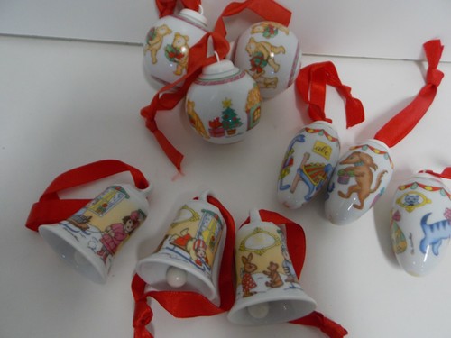 RARE! Hutschenreuther Ole Winther 1814 Lot of 9 Ornaments Eggs, Bells, etc. 021 - Picture 10 of 12