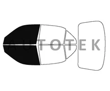 PreCut Film Front 2 Door Window Tint For Hyundai Accent 5door Hatchback 2005-06