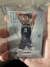 2023-24 Court Kings Basketball Noah Clowney RC Works in Progress #26