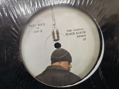 Paul Nice Vs. Jay Z - The Unofficial Black Album Remix EP Rare