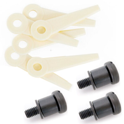 Bulloni A Spalla Per Decespugliatore Kit Bulloni A Spalla Per Testa Decespugliatore PolyCut - 3 Pezzi, Compatibile Con Modelli 4111 710 8700 Bulloni Testa Taglio PolyCut