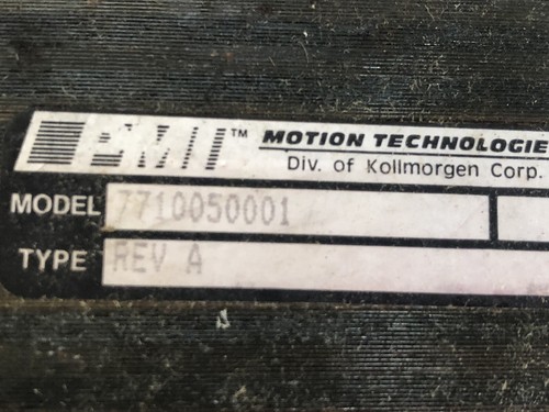 PMI MOTION 7710050-001 TRANSFORMER,TJ - Picture 6 of 9