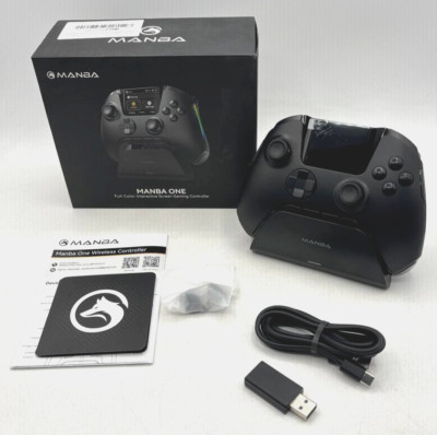 ManbaOne Interactive Screen Wireless Gaming Controller for PC/Switch/iOS/Android