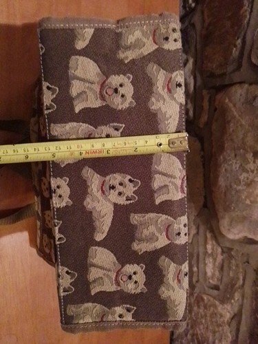 Westie Highland Terrier Bolso de Mano Bolso de Hombro Bolso de Mano 30x30x10 cm - Imagen 23 de 24