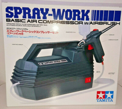 Tamiya 74520 Spray Work Basic Air Compressor Airbrush System # 20