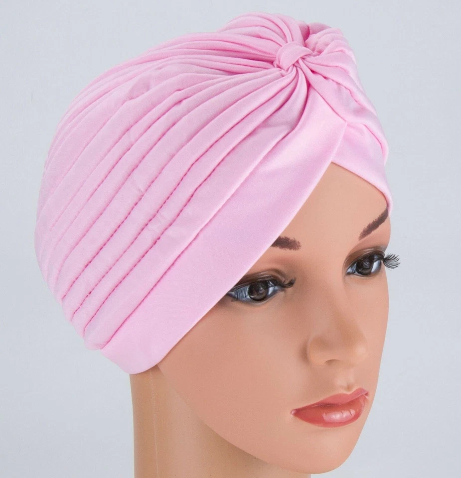 Turban CBase Hijab Bandana Bonnet Serre-Tête Écharpe Chemo Neuf - Photo 3/4
