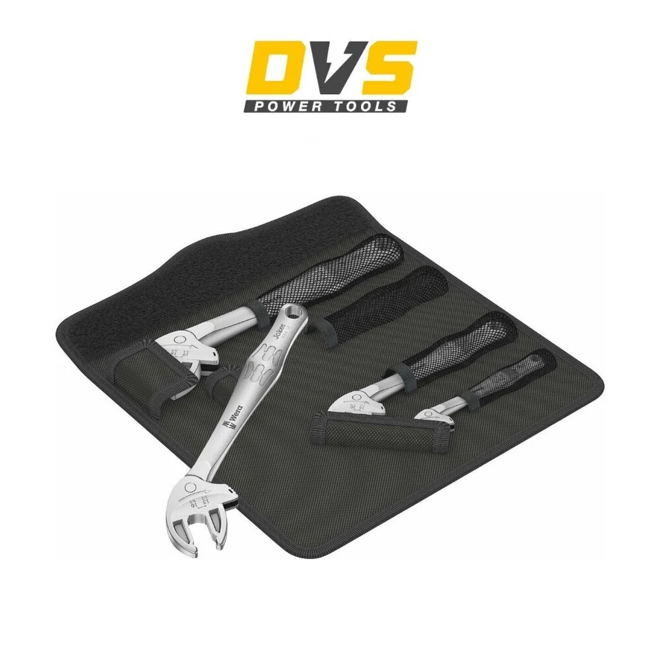 Wera 05020110001 - Spanner Set, Self- Setting, 4 Pc, Joker