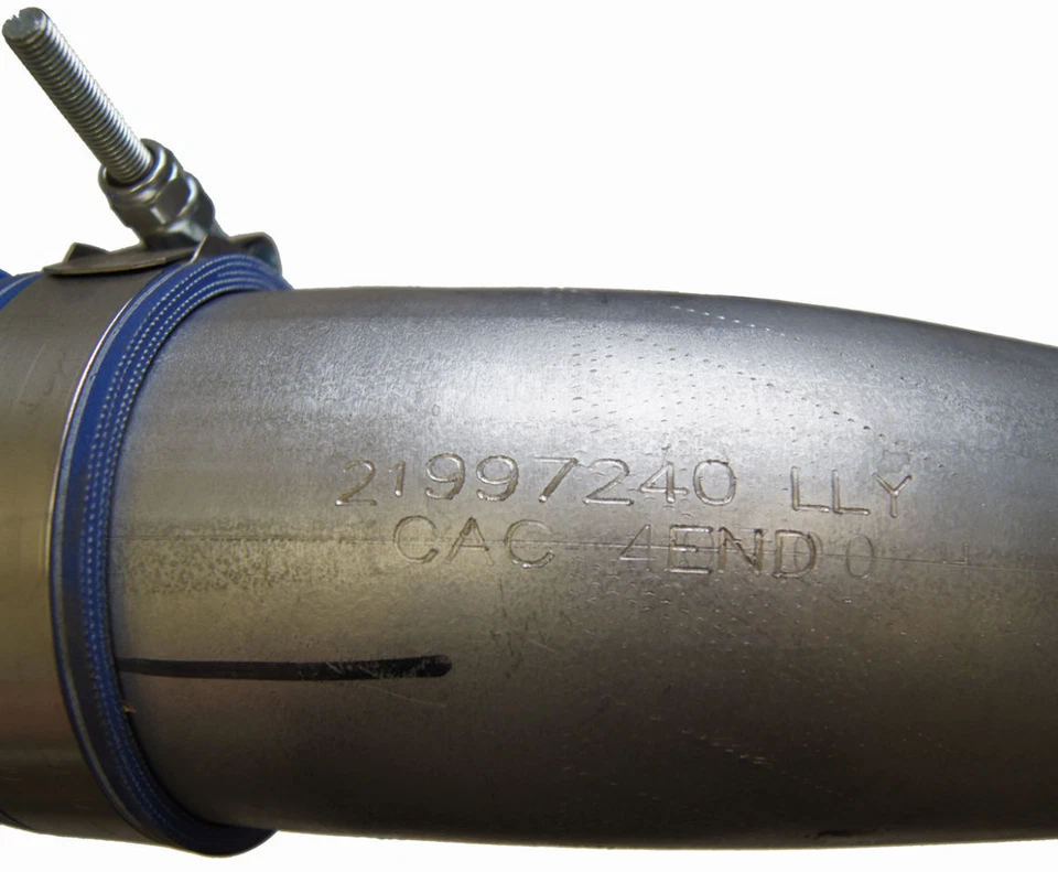 04-09 Topkick/Kodiak C4500 Turbo Outlet Pipe 6.6L LLY 21997240 15020972 21997241 - Image 4 of 4