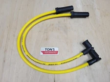 Ton's Performance 10mm Yellow Spark plug wires for 2002-2007 Victory motorcycles