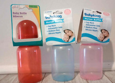 2 Baby King  1 Angel of Mine 5 oz Baby Bottles Cap Nipple BPA Free