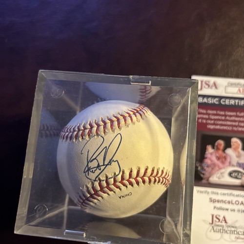 Rob Ducey signierter Baseball mit Etui und JSA - Bild 2 von 8