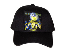 IRON MAIDEN LIVE AFTER DEATH Music Band Logo Patch Adjustable Baseball Hat