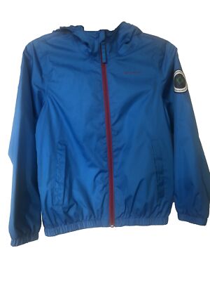 Quechua Outdoor Rain Protection Child s Jacket Windbreaker Size Youth Medium