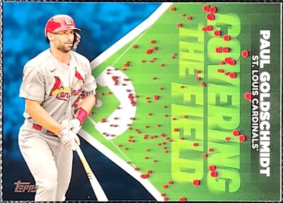 2024 Topps Series 2 Covering the Field Paul Goldschmidt #CTF-20 Blue  Cardinals