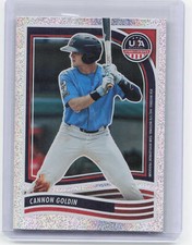 2024 Panini Stars & Stripes #186 Cannon Goldin Sparkle