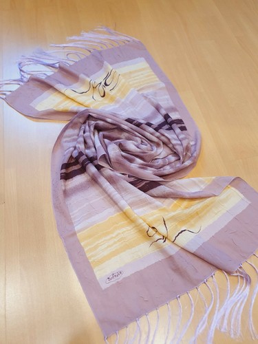 XXL Überwurf Poncho Pashmina Schal Stola Patchwork Fransen halsTuch Designer Top - Bild 5 von 10